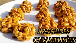 COMMENT FAIRE LES ARACHIDES GRILLÉES CARAMÉLISÉES Kounkada LA RECETTE [upl. by Repard]