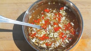 Spring roll dipping sauce  Nuoc Cham  Morgane Recipes [upl. by Osmen]