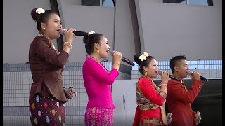 Lao Dance  Laos Festival 2018 [upl. by Strickler]