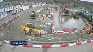 Ullapool Shore Street Development Sept to August Completion TimeLapse [upl. by Robinett]