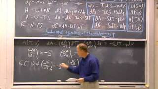 Lec 13  MIT 560 Thermodynamics amp Kinetics Spring 2008 [upl. by Ankney]