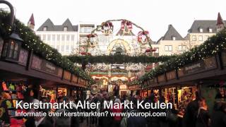 Kerstmarkt Alter Markt Keulen [upl. by Albrecht]