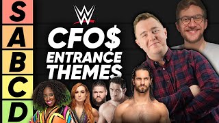 TIER LIST WWE Entrance Themes CFO Era [upl. by Renny]