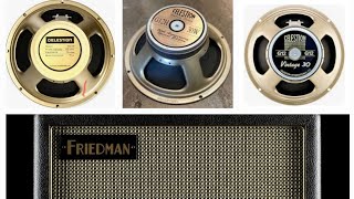 Friedman JJ Junior combo Speaker Shootout [upl. by Lello172]