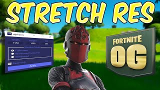 How To Get STRETCHED RESOLUTION in FORTNITE OG [upl. by Crichton]