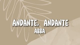 ABBA  Andante Andante Lyrics [upl. by Richardo]