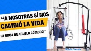 La grúa para pacientes y la historia de éxito de Laura Lara Coahuila [upl. by Marih]