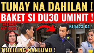 TUNAY NA DAHILAN BAKIT UMINIT SI DUTERTE AT ITAPON ANG MIKROPONO KAY TRILLANES  VP SARA AT DE LIMA [upl. by Caty]