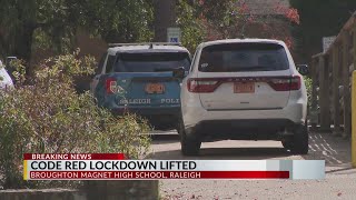 Code red lifted at Broughton Magnet High School [upl. by Yruam703]