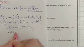 combustionsréactions chimiques 2 تصحيح الفرض [upl. by Llenil483]