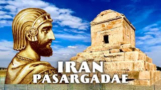 PASARGADAE Former Capital of PERSIA  CYRUS The GREAT Tomb  IRAN Travel Vlog Brief History [upl. by Blankenship]