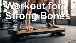 Workout for Strong Bones on the Step from the floorintermediate level [upl. by Inar]