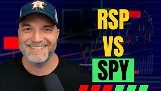 RSP vs SPY  What Is Going On [upl. by Erbe987]