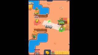 The Best Trap In Showdown 🍏🔥 BrawlStars Showdown BS [upl. by Nalod426]