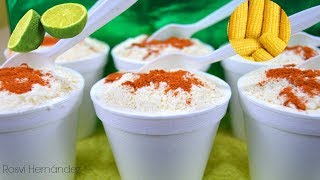 Como preparar ESQUITES PARA NEGOCIO Con receta de crema para esquites ROSVI HERNANDEZ [upl. by Berri964]