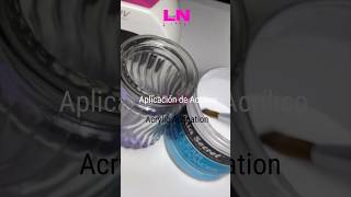 Dual System Acrylic Application Tutorial💅🏻 nails acrylicnails nailtutorial dualforms [upl. by Lareine]