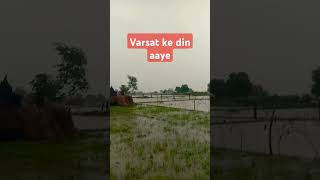 varsat ke din aaye pleasesubscribe vairalvideo vairalvideo shortvideo [upl. by Darcee]