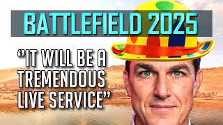 Battlefield 2025 Will Have a Tremendous Live Service Claims EA CEO [upl. by Sitoeht]