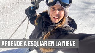 APRENDE A ESQUIAR EN LA NIEVEESQUIAR EN ASPEN COLORADO Tips básicos para aprender a esquiar [upl. by Awahsoj]