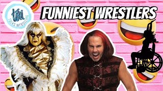 Ranking Our Top 5 Funniest Wrestlers wrestling wwe wcw aew tna tna nxt funny wwewrestler [upl. by Ainesej]