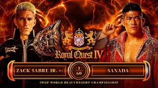 Zack Sabre Jr vs SANADA at Royal Quest IV [upl. by Aryc]