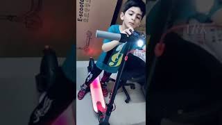 Electric Scooter rare foot lights escooters ARKTHESMARTBRAND shortfeed viral shorts shots [upl. by Nauqes]