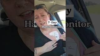 7Day Halter Monitor chronicallyill ehlersdanlos cardiology shorts [upl. by Lledrev]