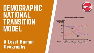 A Level Human Geography  The Demographic Transition Model [upl. by Annailuj]