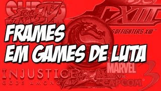 Como entender Frames em games de luta [upl. by Navetse]