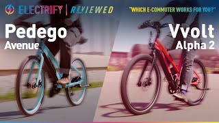 Pedego Avenue vs Vvolt Alpha 2 Review Best Electric Commuter Bike [upl. by Ndnarb680]