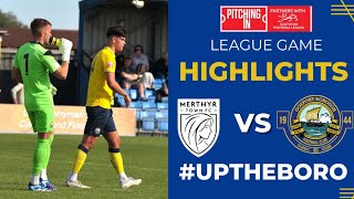 MATCH HIGHLIGHTS SPL  Gosport Borough vs Merthyr Town A [upl. by Dorcas]