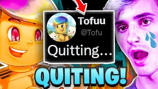 THIS ROBLOX YOUTUBER QUIT Tofuu QUIT ROBLOX [upl. by Culbertson928]