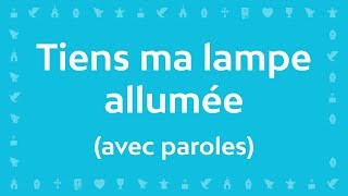 JeanClaude Gianadda  Tiens ma lampe allumée  Chant chrétien avec paroles pour le Carême et Pâques [upl. by Remot]