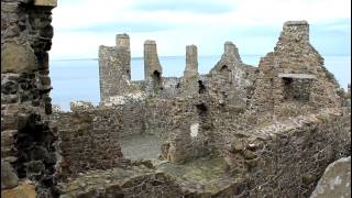 Dunluce Castle County Antrim Northern Ireland [upl. by Ahtenak]