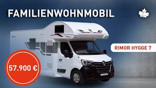 Familienwohnmobil für 57900€  Rimor Hygge 7 bei Ahorn Camp [upl. by Goodman935]