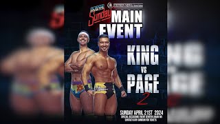 Casey King vs Ethan Page 2 [upl. by Yasmar218]