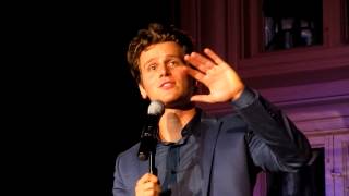 Jonathan Groff Singing quotThe Lonely Goatherdquot from The Sound of Music Live at The Cabaret [upl. by Boswall117]