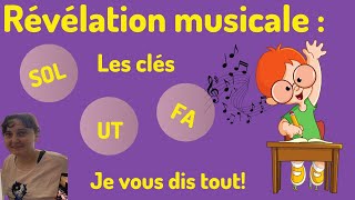 les clés musique Où Placer les Notes sur la Portée 🎹 [upl. by Ellasal]