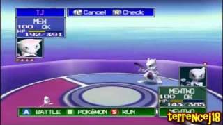 Mew vs Mewtwo Pokemon Stadium [upl. by Ava]