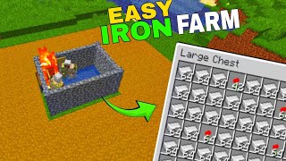 Iron Farm For Minecraft 121 [upl. by Redla]