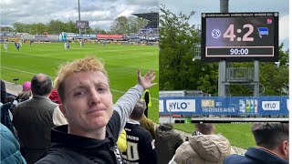 SV Elversberg vs Hertha BSC Stadionvlog🔥 WAS FÜR EIN SPIEL 😍 6 TORE  JoshiElv [upl. by Wieche]