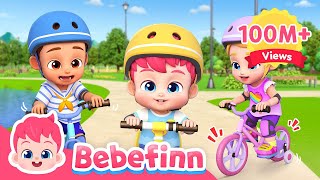 Ride a Bike 🚲  EP99  Outdoor Play and Learning  Bebefinn Nursery Rhymes [upl. by Diskin]