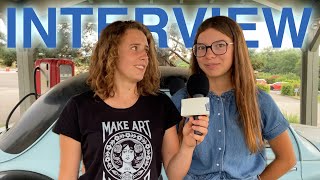 La semaine de stage de Capucine amp Zélie  Interview [upl. by Navlys]