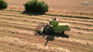 🚜💨Claas Mercure de 1968 Moisson de blé tendre à Pontorson avec une moissonneuse collector 😍 [upl. by Lynn506]