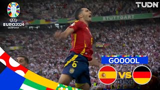 ¡GOOL DE SEMIS GOOL de Merino  España 21 Alemania  UEFA EURO 2024  4tos  TUDN [upl. by Ashby]