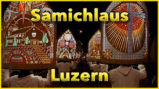 Samichlaus Advent Trychler 2023  Luzern macht Licht [upl. by Lednyc]