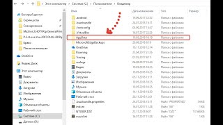 что делать если нету папки AppData [upl. by Nelan]