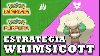 Whimsicott Estrategia Pokémon  Guía competitiva para Pokémon Escarlata y Púrpura [upl. by Willey]