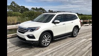 Familys New 2017 Honda Pilot Touring  Quick Tour amp Startup [upl. by Deron756]