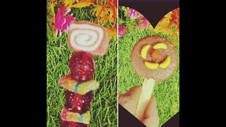 Soft candy with jelly Kinder joy chocolate or soft candy with lollipop Skittles popsicle gems 😋😋 [upl. by Landau]